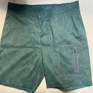 Mack Weldon Men's Leaf Pattern Swim Shorts